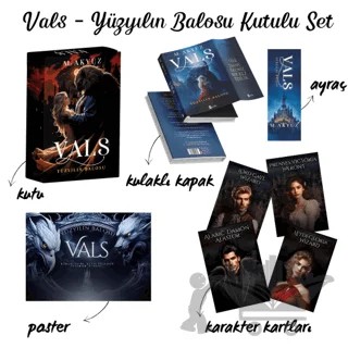 Vals – Yüzyılın Balosu Kutulu Set – Merve Akyüz – Parola Yayınları kitap kapağı