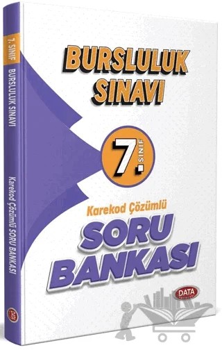 7. Sınıf Bursluluk Sınavı Soru Bankası - Karekod Çözümlü – Kolektif – Data Yayınları kitap kapağı