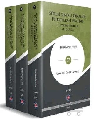 Süresi Sınırlı Dinamik Psikoterapi Eğitimi Ders Notları (3 Kitap) – Tahir Özakkaş – Psikoterapi Enstitüsü kitap kapağı