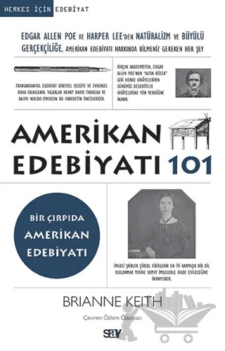 Amerikan Edebiyatı 101 – Brianne Keith – Say Yayınları kitap kapağı
