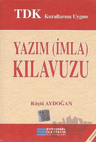 Yazım Kılavuzu (Büyük Boy) – Kolektif – Evrensel İletişim Yayınları kitap kapağı