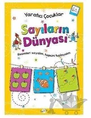 Sayıların Dünyası 6 Yaş - Yaratıcı Çocuklar – Kolektif – Kukla Yayınları kitap kapağı