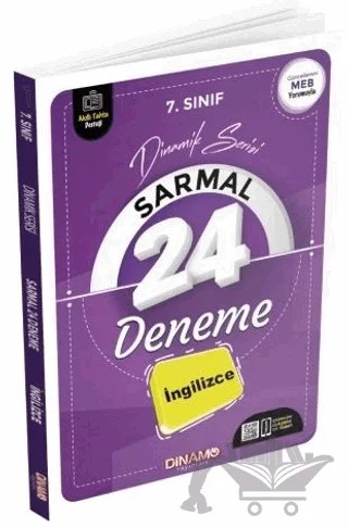 7. Sınıf İngilizce Sarmal 24 Deneme – Kolektif – Dinamo Yayınları kitap kapağı