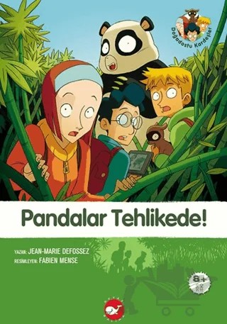 Pandalar Tehlikede – Jean-Marie Defossez – Beyaz Balina Yayınları kitap kapağı