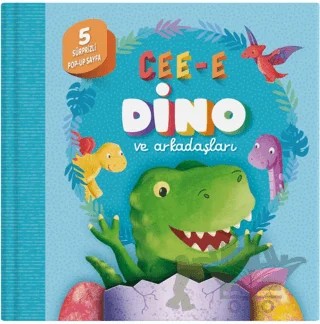 Cee-e Dino ve Arkadaşları (Pop-up) – Kolektif – İndigo Çocuk kitap kapağı