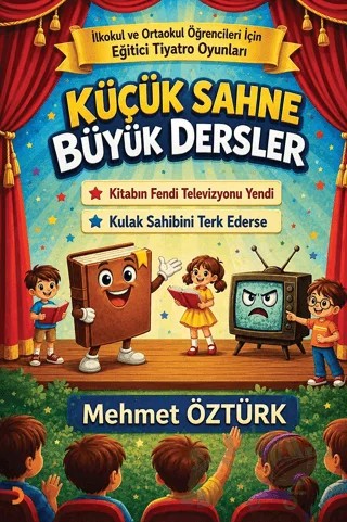 Küçük Sahne Büyük Dersler – Mehmet Öztürk – Cinius Yayınları kitap kapağı