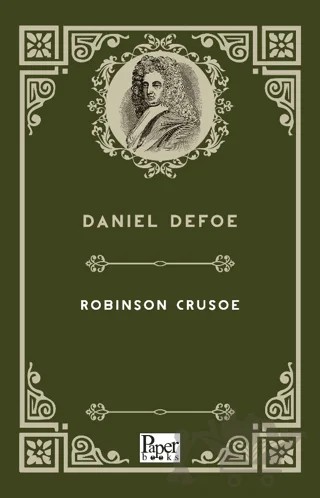 Robinson Crusoe – Daniel Defoe – Paper Books kitap kapağı