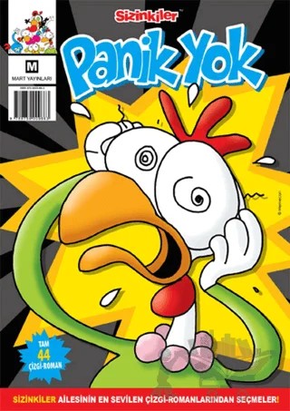 Sizinkiler - Panik Yok – Salih Memecan – Mart Yayınları kitap kapağı