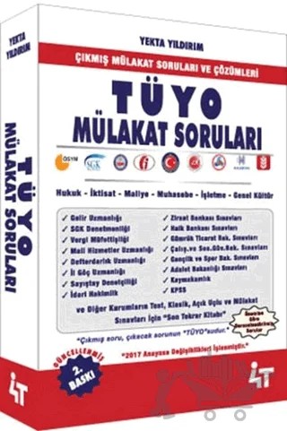 Tüyo Mülakat Soruları – Yekta Yıldırım – 4T Yayınları kitap kapağı