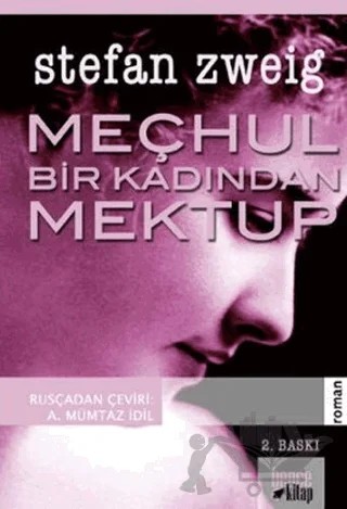 Meçhul Bir Kadından Mektup – Stefan Zweıg – Bencekitap kitap kapağı