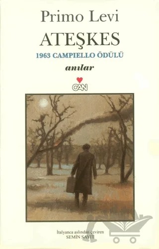 Ateşkes – Primo Levi – Can Yayınları kitap kapağı