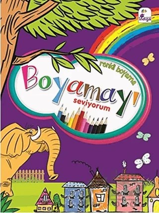 Boyamayı Seviyorum – Kolektif – İndigo Çocuk kitap kapağı