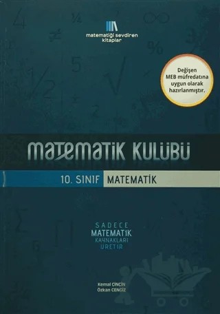 10. Sınıf Matematik – Kemal Çinçin, Özkan Cengiz – İrem Yayıncılık kitap kapağı