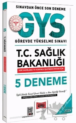 2025 T.C Sağlık Bakanlığı Veri Hazırlama ve Kontrol İşletmeni Ünvanı İçin 5 Deneme – Kollektif – Yargı Yayınevi kitap kapağı