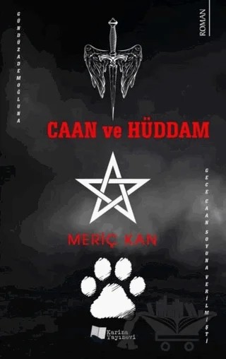 Caan ve Hüddam – Meriç Kan – Karina Yayınevi kitap kapağı