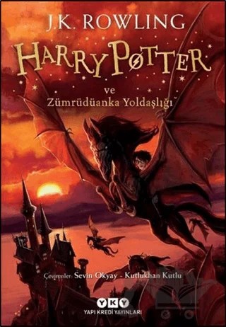 Harry Potter ve Zümrüdüanka Yoldaşlığı - 5 – J. K. Rowling – Yapı Kredi Yayınları kitap kapağı