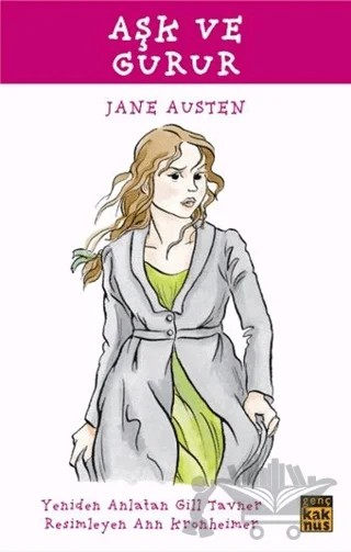 Aşk ve Gurur – Jane Austen – Kaknüs Genç kitap kapağı