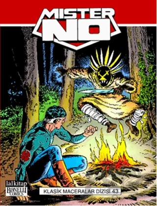Mister No Klasik Maceralar Dizisi Sayı: 43 – Guido Nolitta, Luigi Mignacco – Lal Kitap kitap kapağı