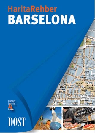 Harita Rehber - Barselona – Severine Bascot – Dost Kitabevi Yayınları kitap kapağı