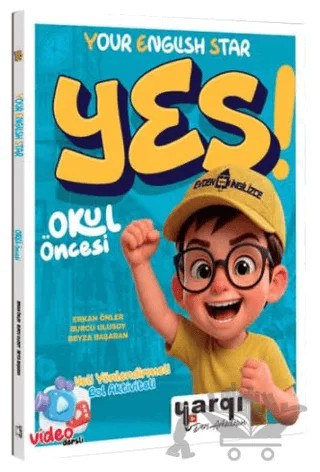 YES Okul Öncesi Çocuklar için Kendi Kendine İngilizce – Erkan Önler – Yargı Ders Arkadaşım kitap kapağı