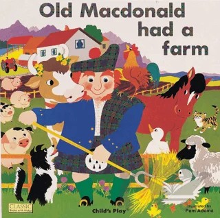 Old Macdonald had a Farm – Kolektif – Child's Play kitap kapağı