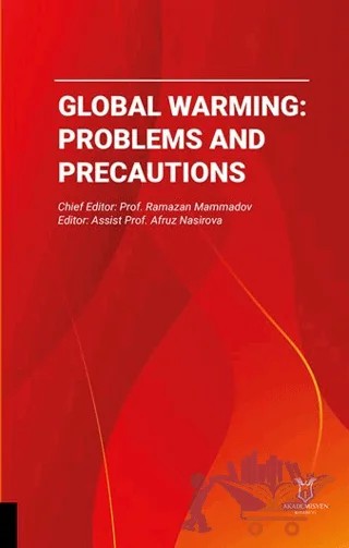 Global Warming: Problems and Precautions – Ramazan Mammadov – Akademisyen Kitabevi kitap kapağı