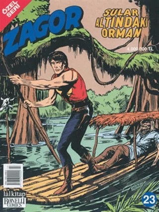 Sular Altındaki Orman - Zagor Özel Seri Sayı 23 – Lal Kitap kitap kapağı