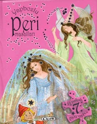 Yapbozlu Peri Masalları / Pinokyo - Külkedisi – Kolektif – Çiçek Yayıncılık kitap kapağı