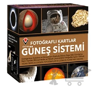 Güneş Sistemi - Fotoğraflı Kartlar – Marcus Chown – TÜBİTAK Yayınları kitap kapağı