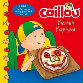 Caillou Yemek Yapıyor – Kolektif – Doğan Egmont Yayıncılık kitap kapağı
