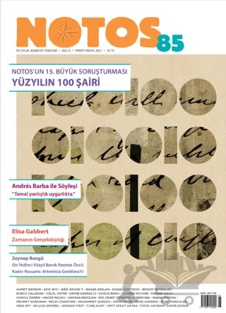 Notos Öykü İki Aylık Edebiyat Dergisi Sayı: 85 Mart-Nisan 2021 – Notos Öykü Dergisi kitap kapağı