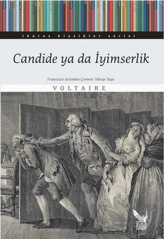 Candide ya da İyimserlik – Voltaire – İkaros Yayınları kitap kapağı