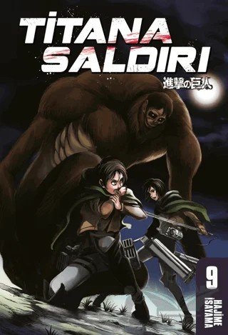 Titana Saldırı 9. Cilt – Hajime İsayama – Gerekli Şeyler Yayıncılık kitap kapağı