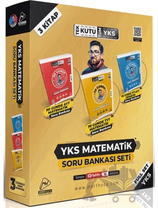 2024 YKS TYT-AYT Matematik Soru Bankası Seti Mert Hoca – Mert Güven – Mert Hoca Yayınları kitap kapağı