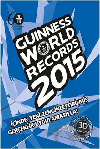 Guinness World Records 2015 – Kolektif – Koleksiyon Yayıncılık kitap kapağı