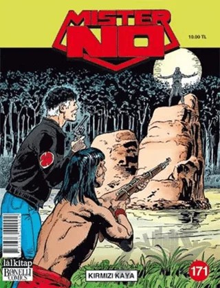 Mister No Sayı: 171 Kırmızı Kaya – Lal Kitap kitap kapağı
