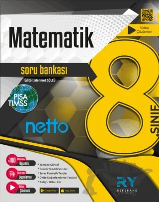 8. Sınıf Matematik Netto Soru Bankası – Kolektif – Referans Yayınları kitap kapağı