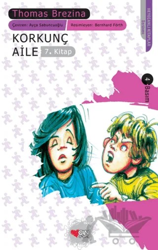 Korkunç Aile Sevimli Canavarlar 7. Kitap – Thomas Brezina – Can Çocuk Yayınları kitap kapağı