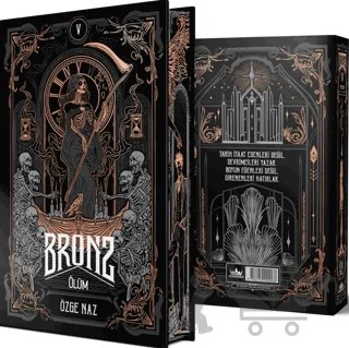 Bronz 5: Ölüm - Yan Boyamalı – Özge Naz – Guardian kitap kapağı