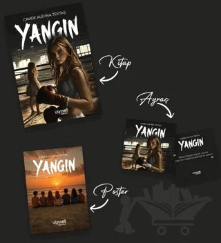 Yangın – Cavide Aleyna Tektaş – Ulysses Yayınları kitap kapağı