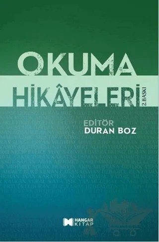 Okuma Hikayeleri – Kolektif – Hangar Yayınları kitap kapağı