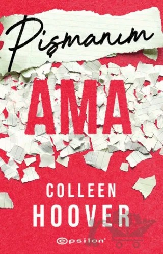 Pişmanım Ama – Colleen Hoover – Epsilon Yayınevi kitap kapağı