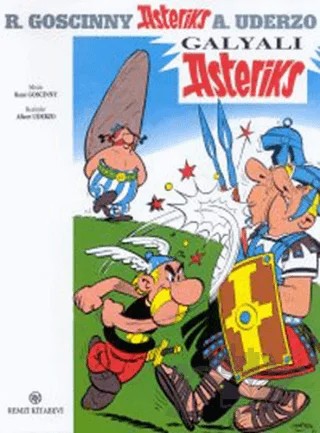 Asteriks Galyalı Asteriks – Albert Uderzo, Rene Goscinny – Remzi Kitabevi kitap kapağı