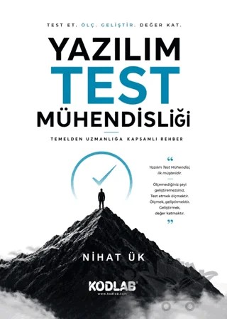 Yazılım Test Mühendisliği – Nihat Ük – Kodlab Yayın Dağıtım kitap kapağı