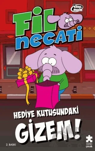 Fil Necati 1 - Hediye Kutusundaki Gizem! – Varol Yaşaroğlu – Eksik Parça Yayınları kitap kapağı
