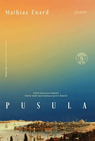 Pusula – Mathias Enard – Everest Yayınları kitap kapağı
