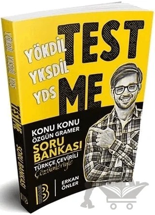 YÖKDİL YKSDİL YDS Gramer Test Me Soru Bankası – Erkan Önler – Erkan Önler kitap kapağı