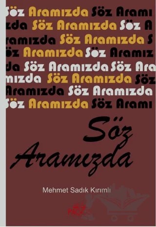 Söz Aramızda – Mehmet Sadık Kırımlı – Pagos Yayınları kitap kapağı