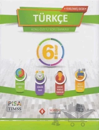 6. Sınıf Türkçe Soru Bankası – Kolektif – Sonuç Yayınları kitap kapağı