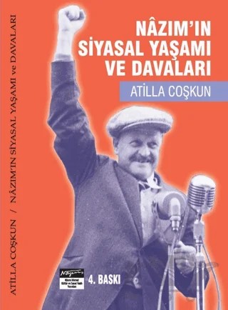 Nazım'ın Siyasal Yaşamı ve Davaları – Atilla Coşkun – Nazım Hikmet Kültür ve Sanat Vakfı Yayınları kitap kapağı
